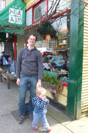 Jochen und Chiara vor