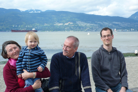 Gruppenbild am Strand