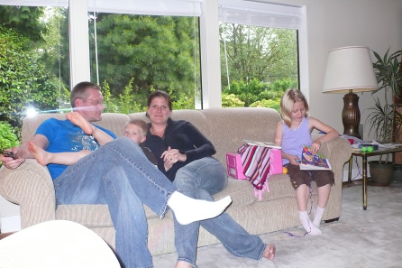 Rick, Heather, Abby und Cooper