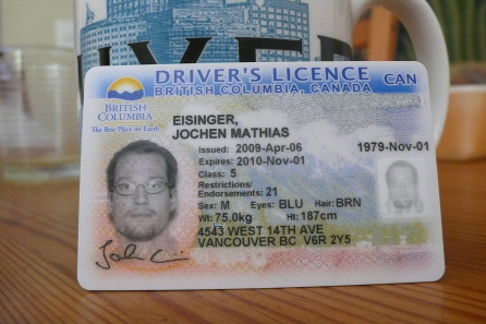 Jochens Führerschein