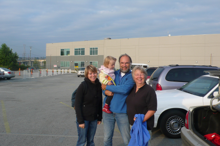 Gruppenbild am Nightmarket